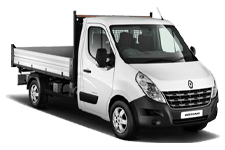 Van Hire Swinton - White 3.5 Tonne Folkestone Tipper Transit - Van hire Swinton